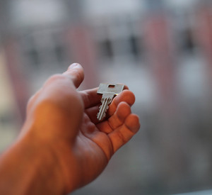 Übergeben eines Schlüssels